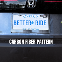 Load image into Gallery viewer, Aluminum License Plate Frame – Standard Canada/US Size Car Exterior Accessory