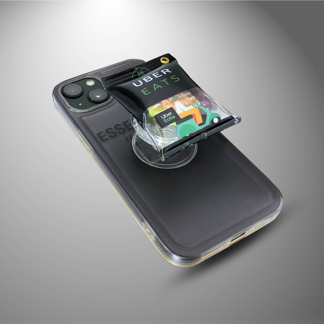 FAC59 UberEat Delivery Phone Stand with Swappable Top for Phones and