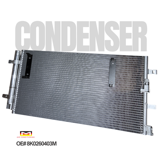 Premium A/C Condenser for Audi [8K0260403M] FRESHENOPT AUTO PARTS