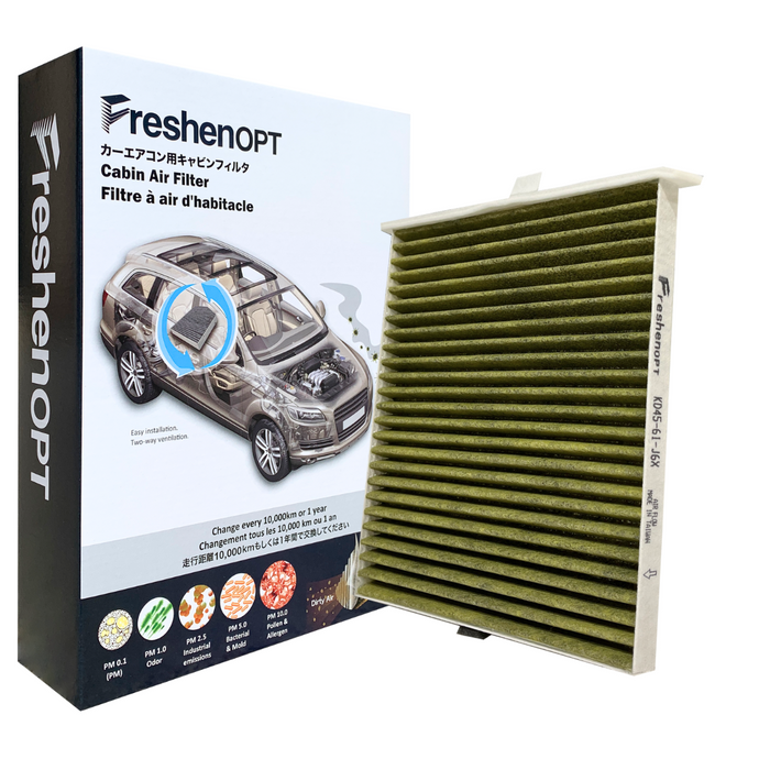 F-3160C Fresh Opt-Mazda Cabin Air Filter [KD45-61-J6X] FreshenOPT Auto Parts Canada