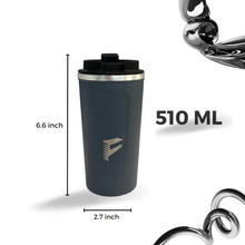 Load image into Gallery viewer, FAC-14 510ml Stainless Steel Vacuum Insulated Tumbler Coffee Mug for Home and Car FRESHENOPT AUTO PARTS CANADAFAC-14 510ml Stainless Steel Vacuum Insulated Tumbler Coffee Mug for Home and Car FRESHENOPT AUTO PARTS CANADA