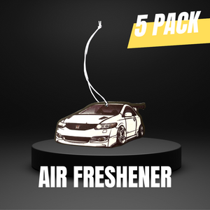FAC-21 Honda Civic R Air Freshener with Black Ice Scent for Vehicle, Home, Office FRESHENOPT AUTO PARTS CANADA
