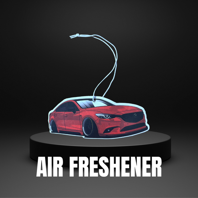 FAC-24 Mazda Sedan Air Freshener with Black Ice Scent for Vehicle, Home, Office FRESHENOPT AUTO PARTS CANADA