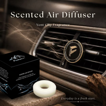 Load image into Gallery viewer, Black &amp; Gold | Magnetic Car Vent Clip Fragrance Diffuser