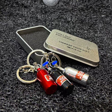 Load image into Gallery viewer, Metal NOS Bottle NOS Nitris Oxide Key Chain Car Interior Accessory &amp; Car Exterior Accessory