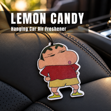 Load image into Gallery viewer, LABI-04 Playful Art Hanging Car Air Freshener – Lemon Candy
