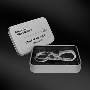 Premium Titanium Swivel Clip Key Chain Set FreshenOPT Auto Parts Canada