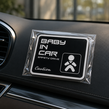Load image into Gallery viewer, Baby in Car Safety Vinyl Sticker