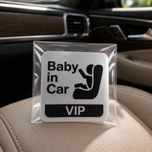 Load image into Gallery viewer, Baby in Car VIP Vinyl Sticker