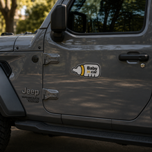 Load image into Gallery viewer, Baby in Car Bottle Vinyl Sticker