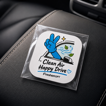 Load image into Gallery viewer, Clean Air Happy Drive Vinyl Car Sticker