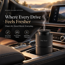 Load image into Gallery viewer, FAC-40 ThaiScent Roman Pillar Design Smart Essential Oil Air Diffuser for Car and Home