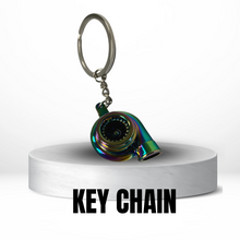 Load image into Gallery viewer, Metal Turbo Key Chain