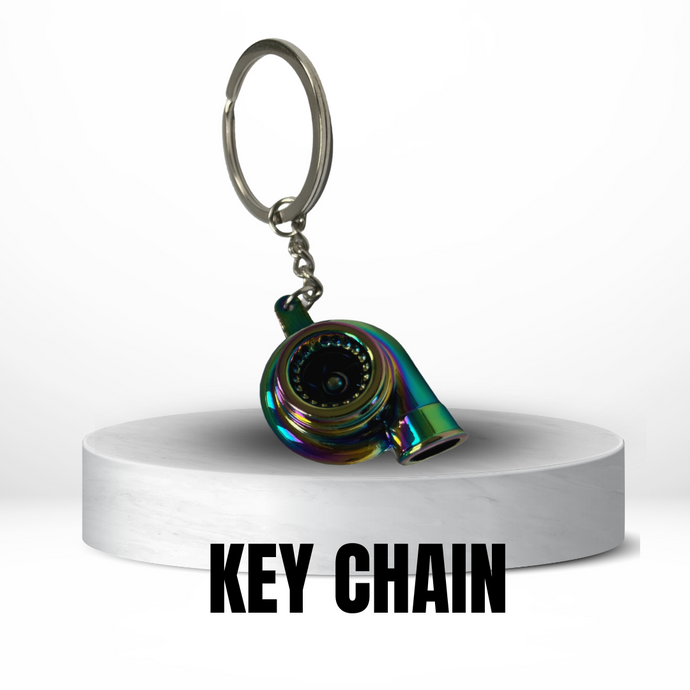 Metal Turbo Key Chain