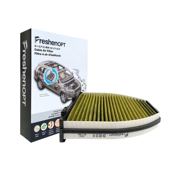 FreshenOPT I Premium Cabin Air Filter for Mercedes Benz OE#: 204 830 00 18